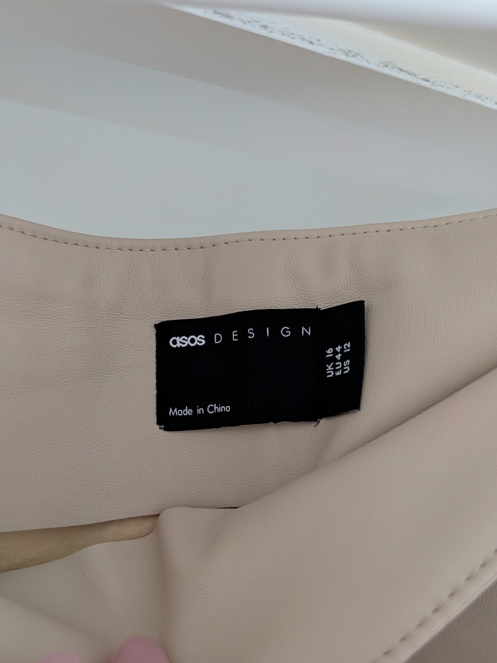 ASOS Beige Knot-Detail Pencil Skirt - Picture 2 of 3